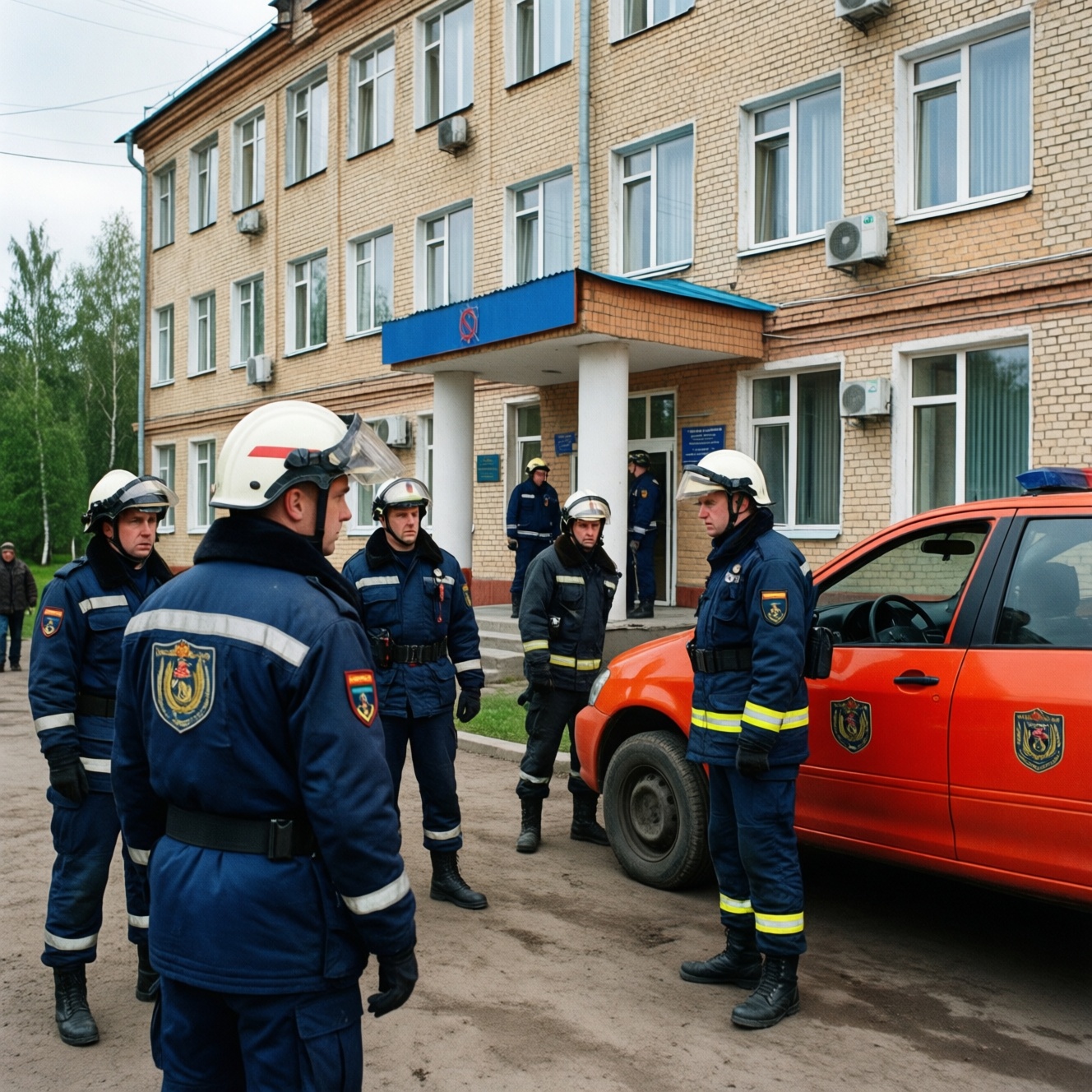 Спасатели прибыли в школу Магнитогорска: причина вызова неизвестна